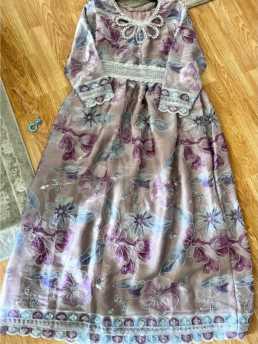 Pakistani/ Indian flower printed dress